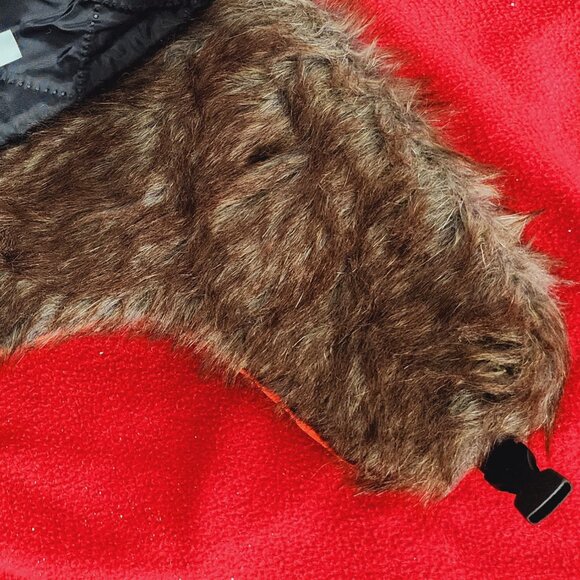 Kentucky Tactical Supply Rugged Outerwear Poly Hunter Orange Winter Faux Fur Hat - Picture 11 of 15